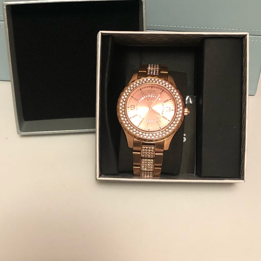 SOLD - Express #1409 Rose Gold Watch
